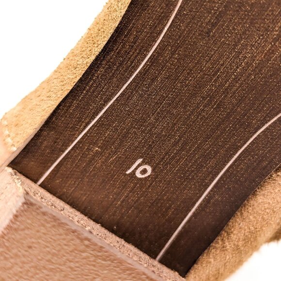 Sam Edelman Women Maurine Tan Suede Western Cutout Ankle Suede Boots sz 10 - Picture 7 of 10